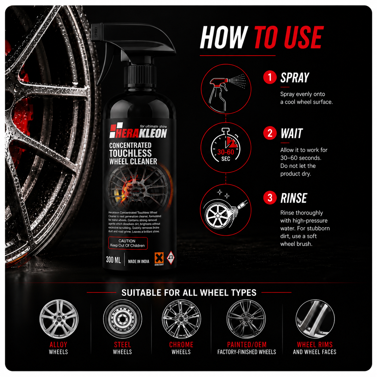 Touchless Wheel Cleaner